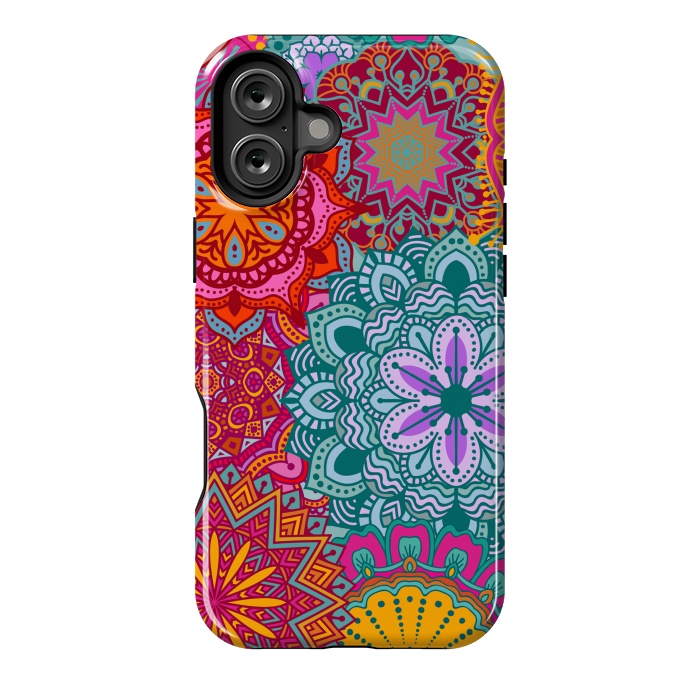 iPhone 16 Plus StrongFit Mandalas Pattern XVI by ArtsCase