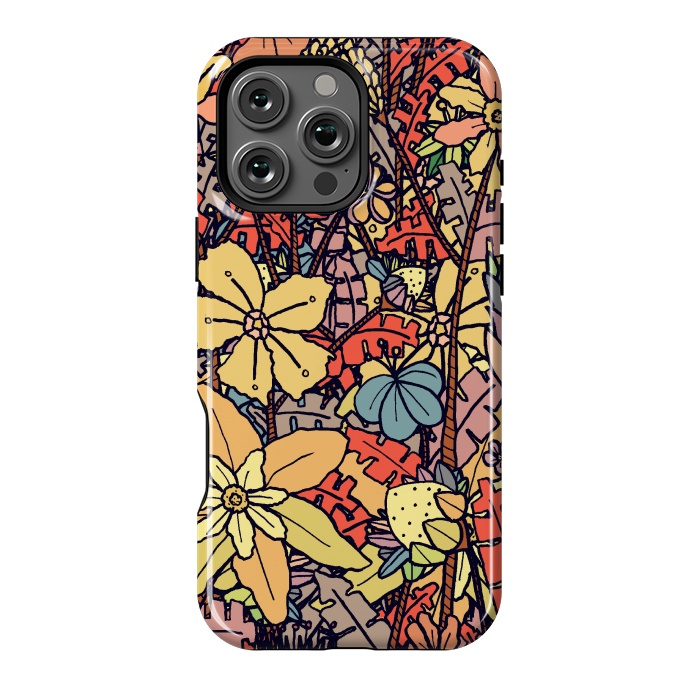 iPhone 16 Pro Max StrongFit Early summer flowers by Steve Wade (Swade)