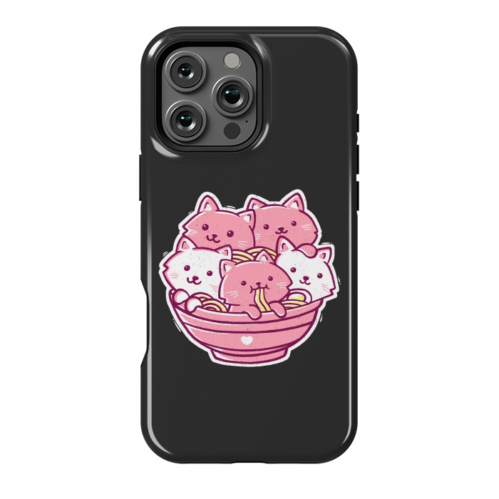 iPhone 16 Pro Max StrongFit Cat Ramen by eduely