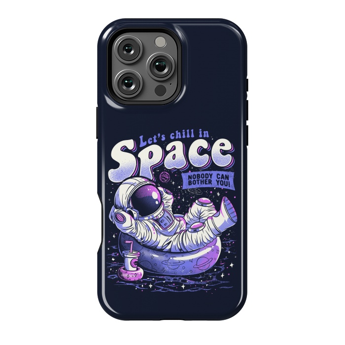 iPhone 16 Pro Max StrongFit Chilling in Space by eduely