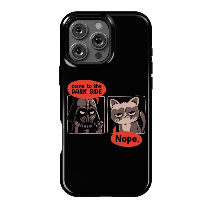 iPhone 16 Pro Max StrongFit Come to the Dark Side - NOPE by eduely