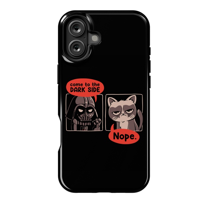 iPhone 16 Plus StrongFit Come to the Dark Side - NOPE by eduely