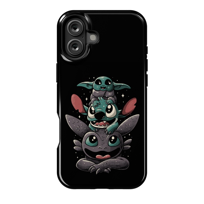 iPhone 16 Plus StrongFit Cuteness Tower by eduely