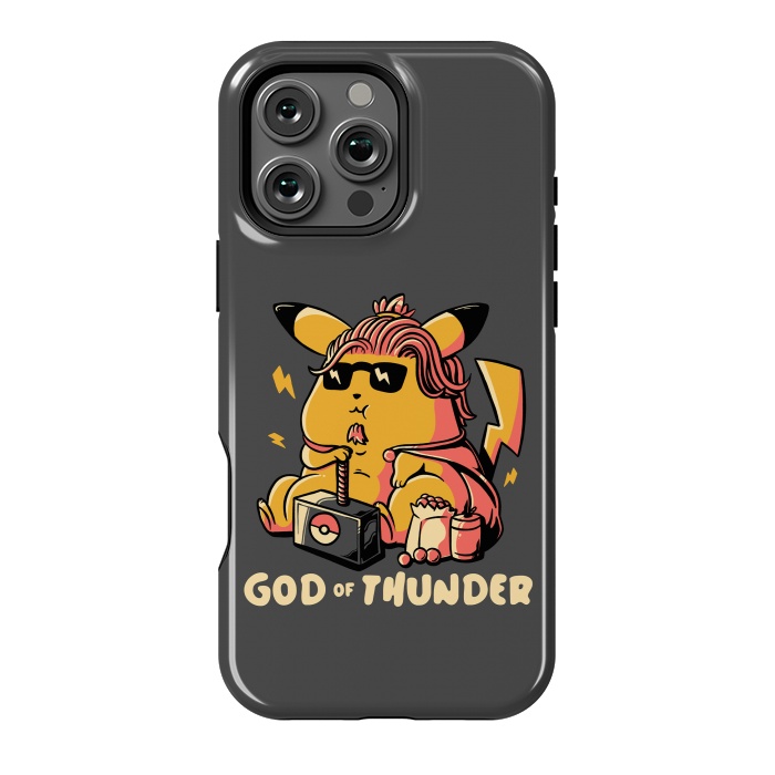 iPhone 16 Pro Max StrongFit God of Thunder  by eduely