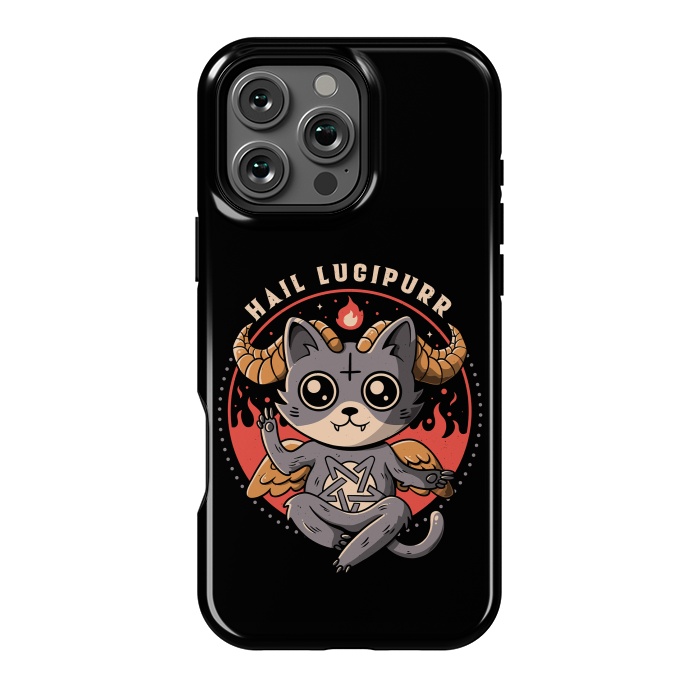 iPhone 16 Pro Max StrongFit Hail Lucipurr by eduely