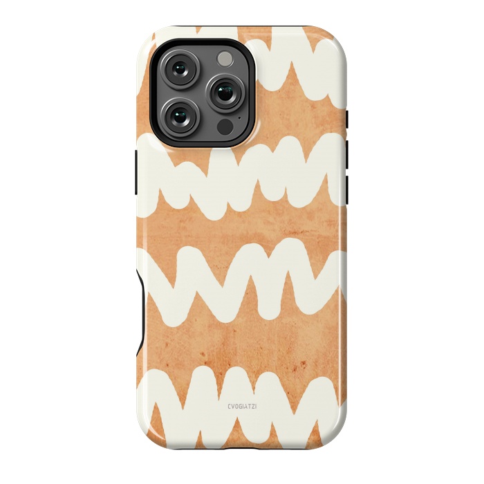 iPhone 16 Pro Max StrongFit Chevron Marocco Charm by ''CVogiatzi.