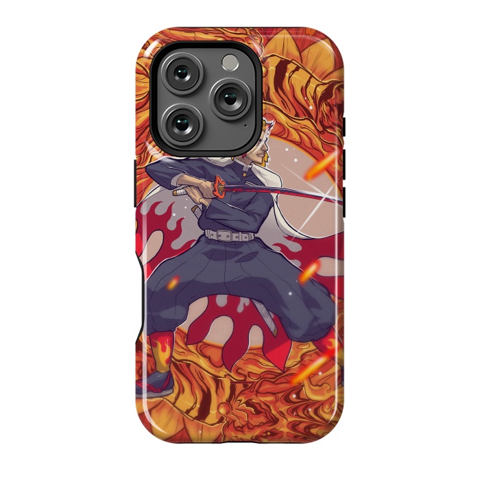 iPhone 16 Pro StrongFit Kyojuro Rengoku by Draco