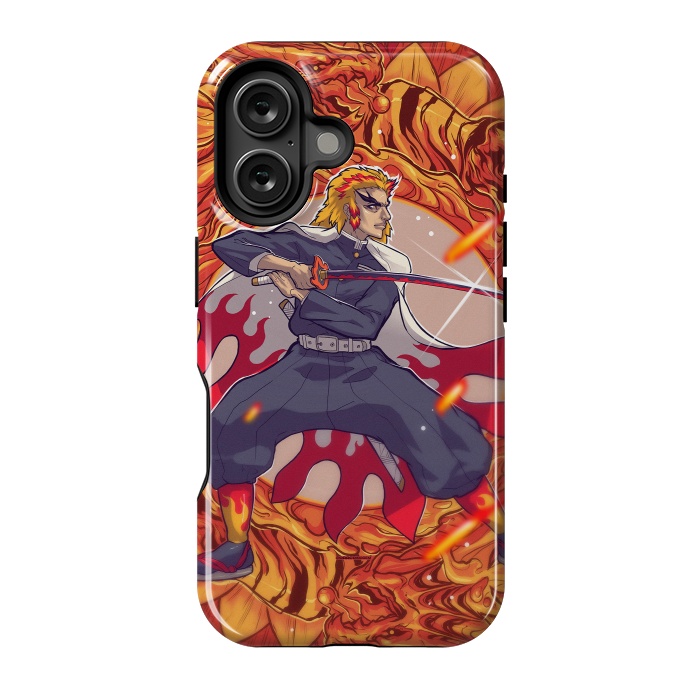 iPhone 16 StrongFit Kyojuro Rengoku by Draco