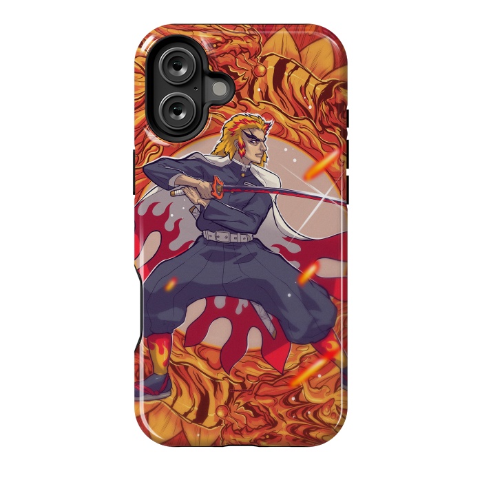 iPhone 16 Plus StrongFit Kyojuro Rengoku by Draco