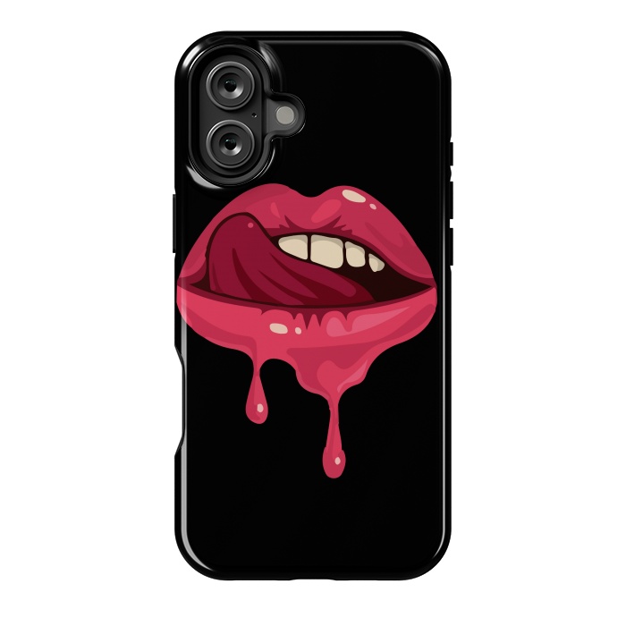 iPhone 16 Plus StrongFit crazy lips 2 by MALLIKA