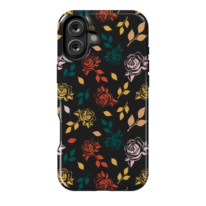 iPhone 16 Plus StrongFit Rose Floral by TMSarts