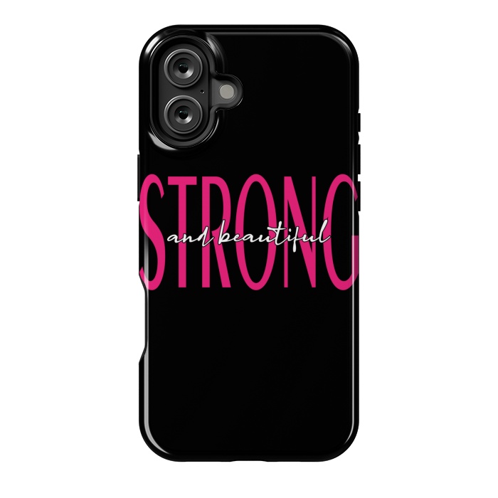 iPhone 16 Plus StrongFit strong and beautiful by MALLIKA