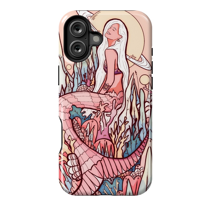 iPhone 16 Plus StrongFit A mermaid from another world by Steve Wade (Swade)