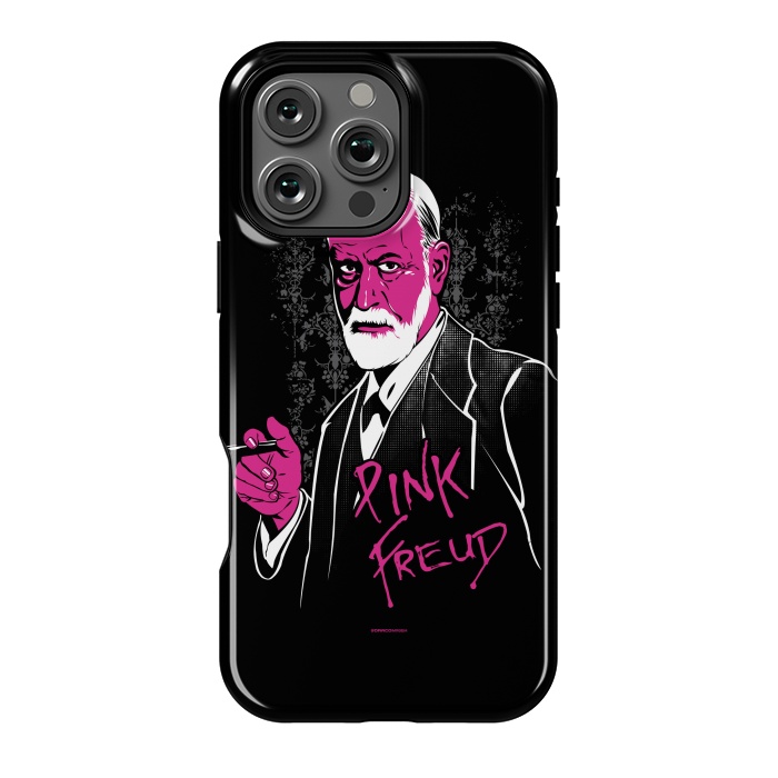 iPhone 16 Pro Max StrongFit Pink Freud by Draco