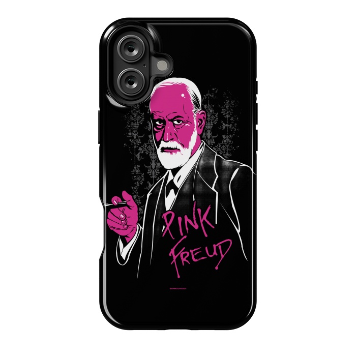 iPhone 16 Plus StrongFit Pink Freud by Draco