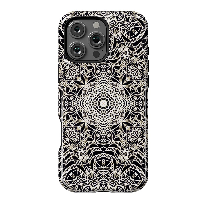 iPhone 16 Pro Max StrongFit Mehndi Ethnic Style G419 by Medusa GraphicArt