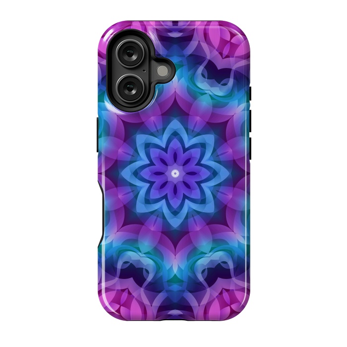 iPhone 16 StrongFit Floral Abstract G269 by Medusa GraphicArt