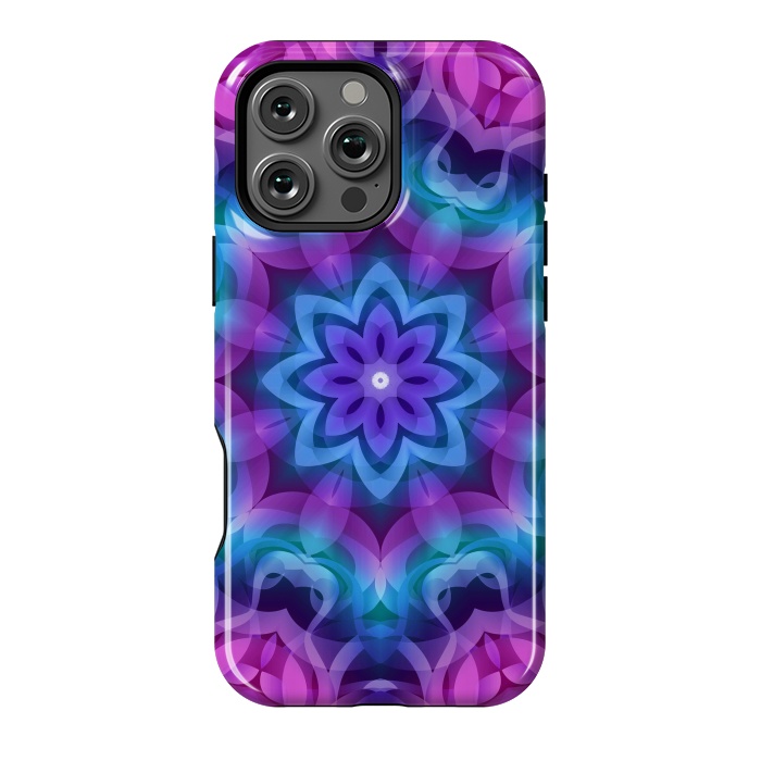 iPhone 16 Pro Max StrongFit Floral Abstract G269 by Medusa GraphicArt