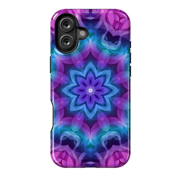 iPhone 16 Plus StrongFit Floral Abstract G269 by Medusa GraphicArt