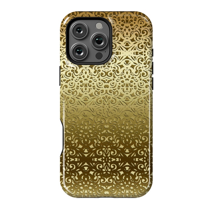 iPhone 16 Pro Max StrongFit Baroque Style Inspiration G155b by Medusa GraphicArt