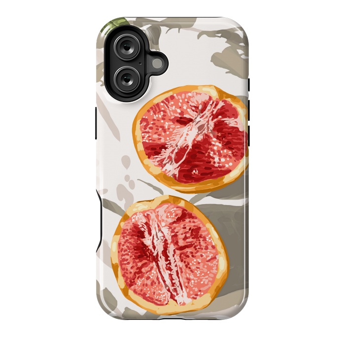 iPhone 16 Plus StrongFit Grapefruit Kinda Zest For Life by Uma Prabhakar Gokhale