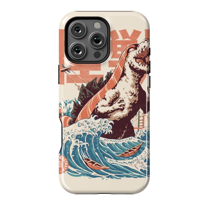 iPhone 16 Pro Max StrongFit Sushizilla by Ilustrata