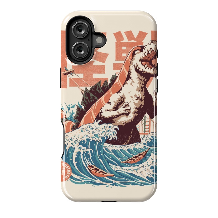 iPhone 16 Plus StrongFit Sushizilla by Ilustrata