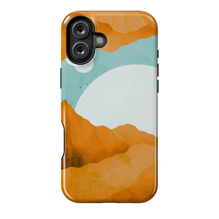 iPhone 16 Plus StrongFit Dune rock cave by Steve Wade (Swade)