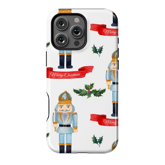 iPhone 16 Pro Max StrongFit merry christmas-nutcrackers by haroulita