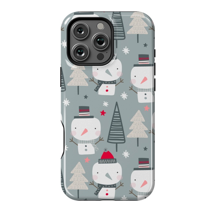 iPhone 16 Pro Max StrongFit xmas snowman  by haroulita