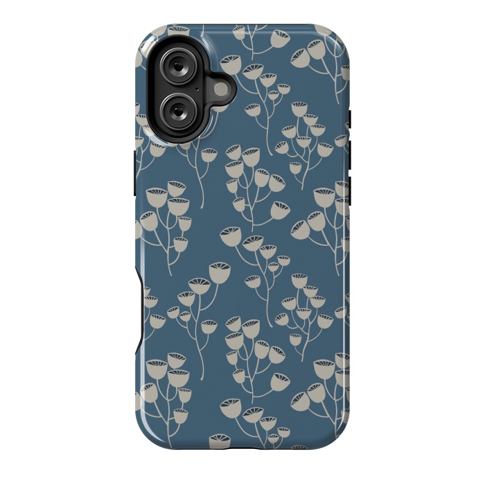 iPhone 16 Plus StrongFit Moody sunflower by Nina Leth