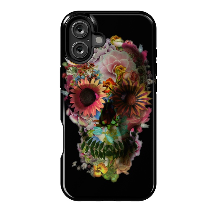 iPhone 16 Plus StrongFit Skull 2 Black by Ali Gulec