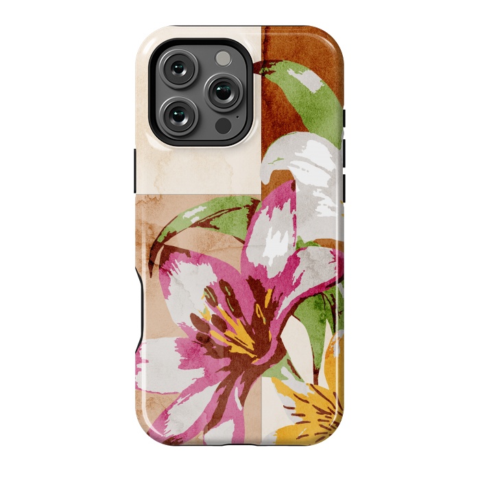 iPhone 16 Pro Max StrongFit Floral Insiration by Creativeaxle