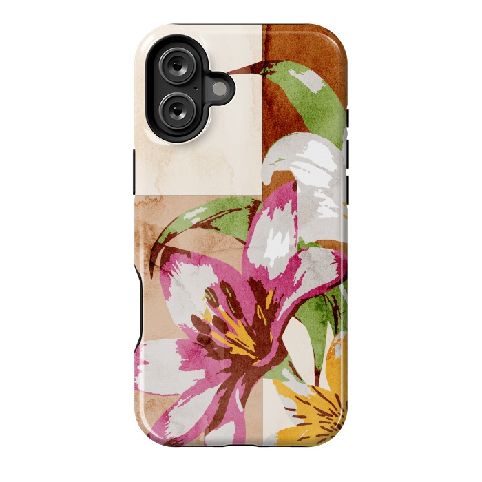 iPhone 16 Plus StrongFit Floral Insiration by Creativeaxle