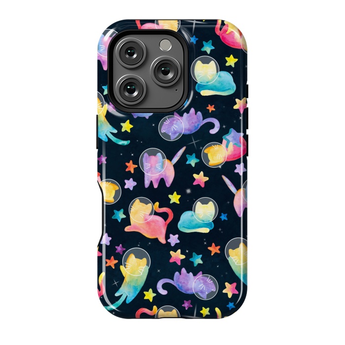 iPhone 16 Pro StrongFit Luna Kitty by gingerlique