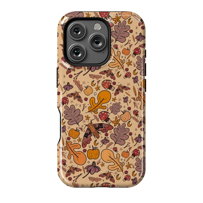 iPhone 16 Pro StrongFit Autumnal pattern by Steve Wade (Swade)