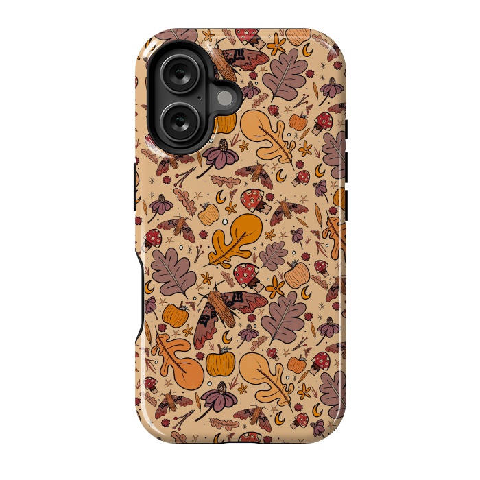 iPhone 16 StrongFit Autumnal pattern by Steve Wade (Swade)