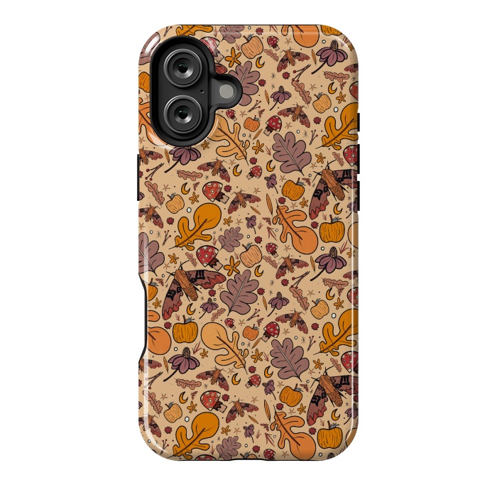 iPhone 16 Plus StrongFit Autumnal pattern by Steve Wade (Swade)