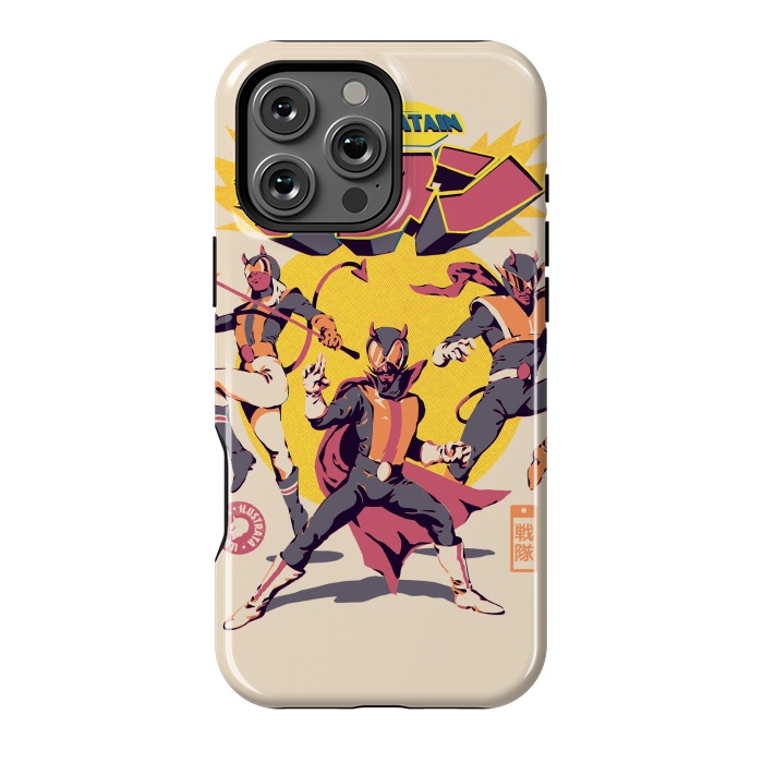 iPhone 16 Pro Max StrongFit Super 'Satain' Squad by Ilustrata