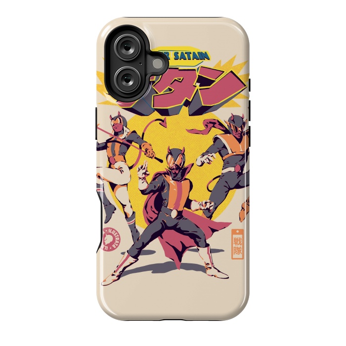 iPhone 16 Plus StrongFit Super 'Satain' Squad by Ilustrata