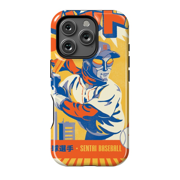 iPhone 16 Pro StrongFit Sentai Baseball League by Ilustrata