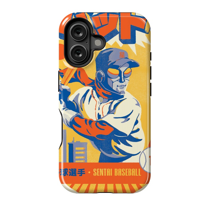 iPhone 16 StrongFit Sentai Baseball League by Ilustrata