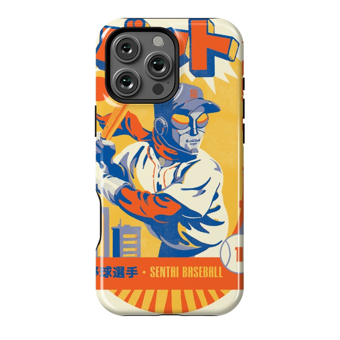 iPhone 16 Pro Max StrongFit Sentai Baseball League by Ilustrata