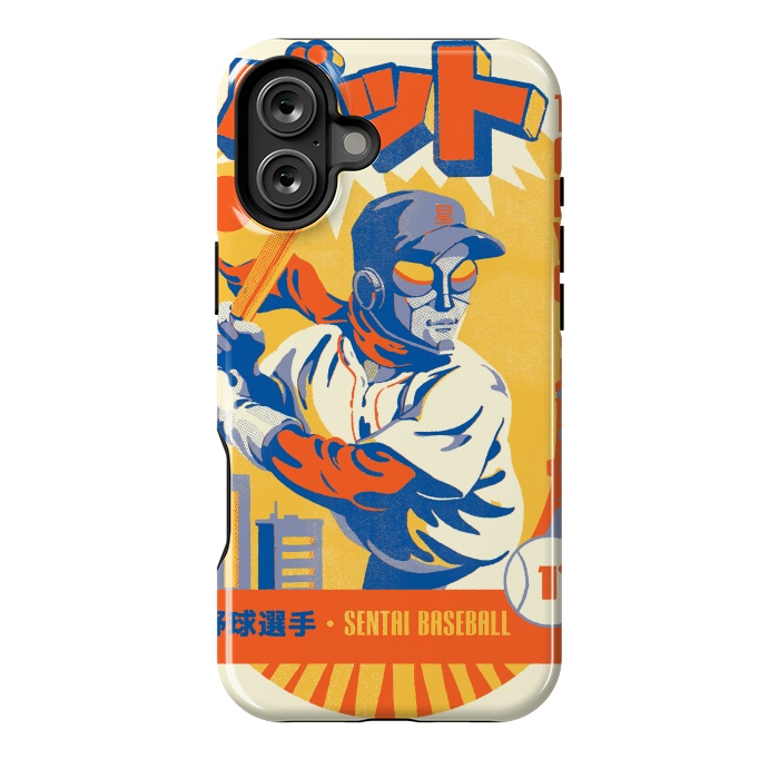 iPhone 16 Plus StrongFit Sentai Baseball League by Ilustrata