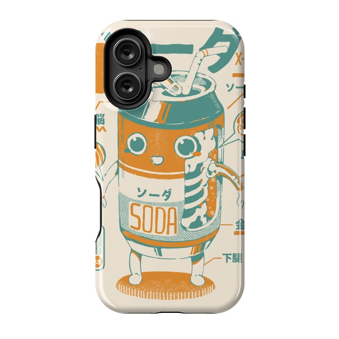 iPhone 16 StrongFit Soda Can X-Ray by Ilustrata