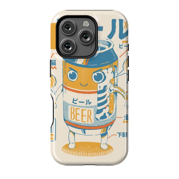 iPhone 16 Pro StrongFit Beer Can X-Ray by Ilustrata