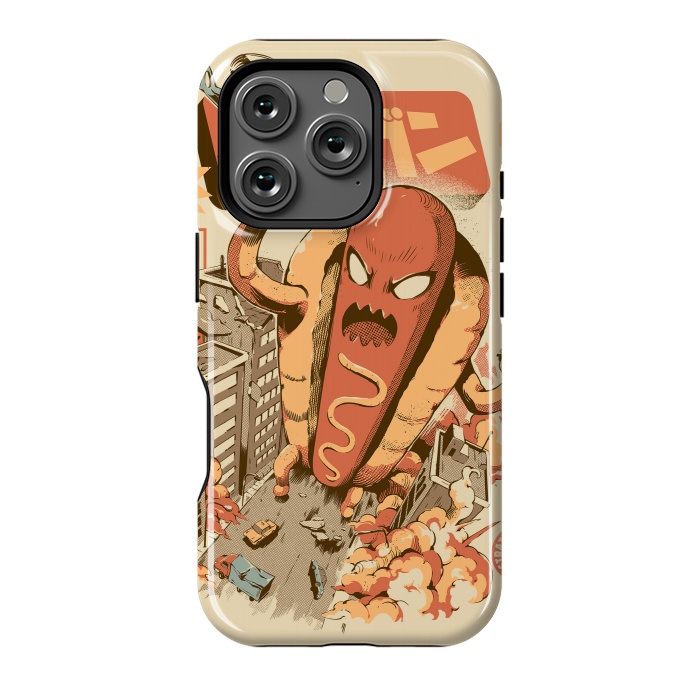 iPhone 16 Pro StrongFit Great Hot Dog by Ilustrata