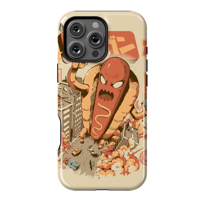 iPhone 16 Pro Max StrongFit Great Hot Dog by Ilustrata