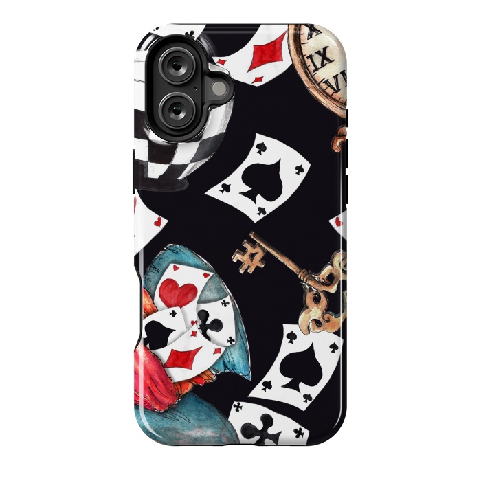 iPhone 16 Plus StrongFit playing cards-ALice by haroulita