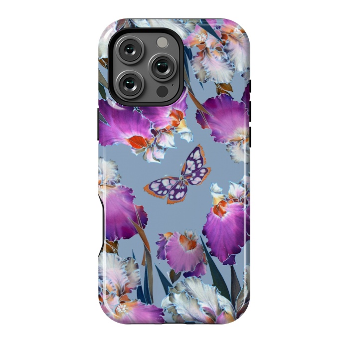 iPhone 16 Pro Max StrongFit purple lilac flowers by haroulita